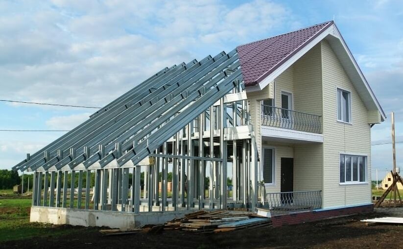 Строительство домов из металлоконструкций под ключ